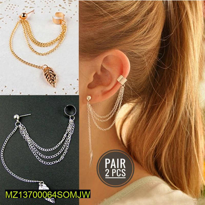 2 Pcs Ear Clip Earring