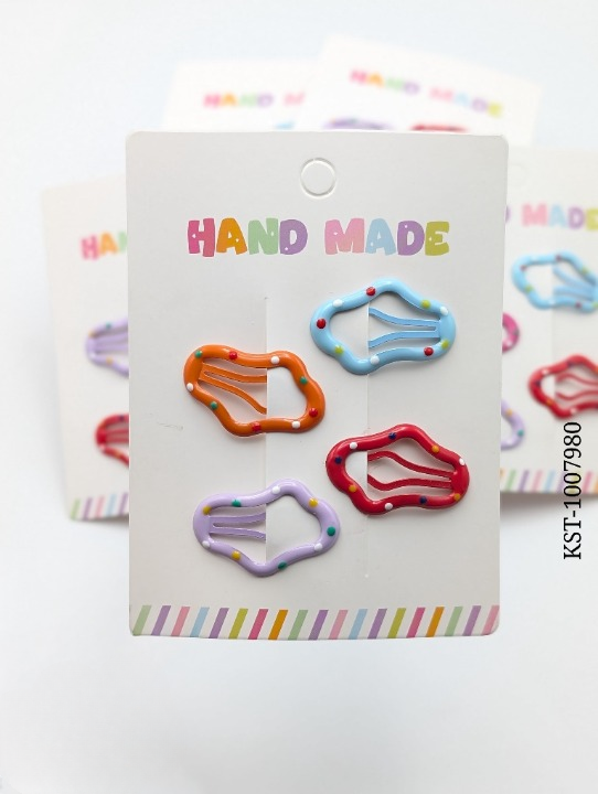 Multicolor Hair Clip(Pack Of 3)