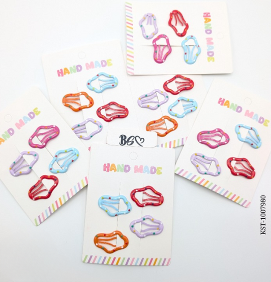 Multicolor Hair Clip(Pack Of 3)