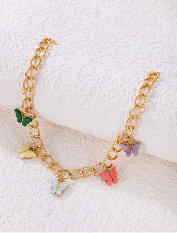 Multi Color Butterfly Chain