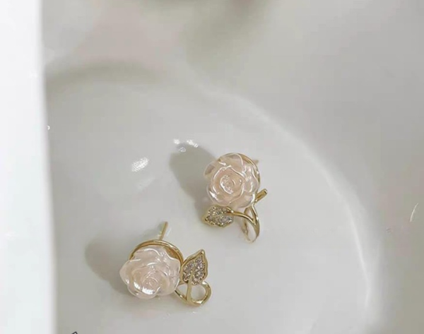 Flower Leaf Earings
