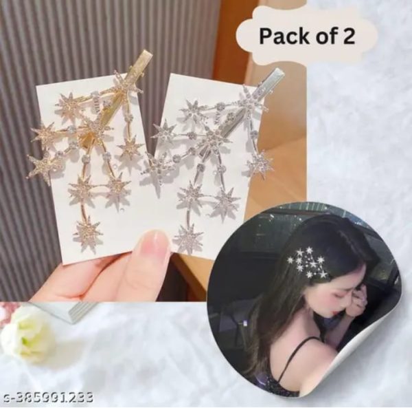Star Hair Pin (Pack OF 2)